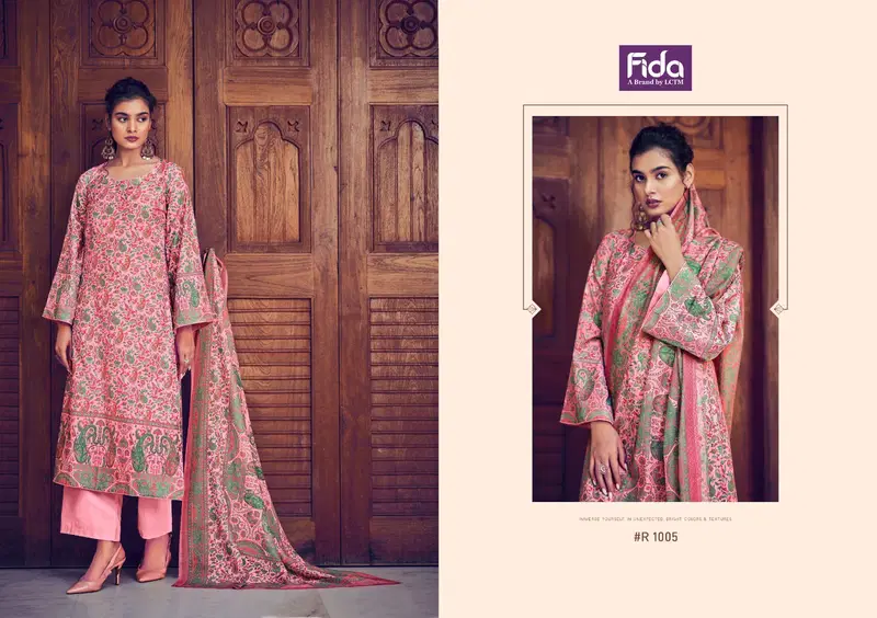 Rahat By Fida 1001 To 1006 Printed Cotton Dress Material Wholesale Shop In Surat 
